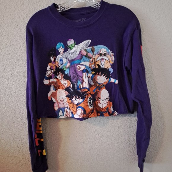Dragonball Z Cropped Sweatshirt - Picture 2 of 4